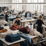 Швейная фабрика производственного аутсорсинга сезонной одежды