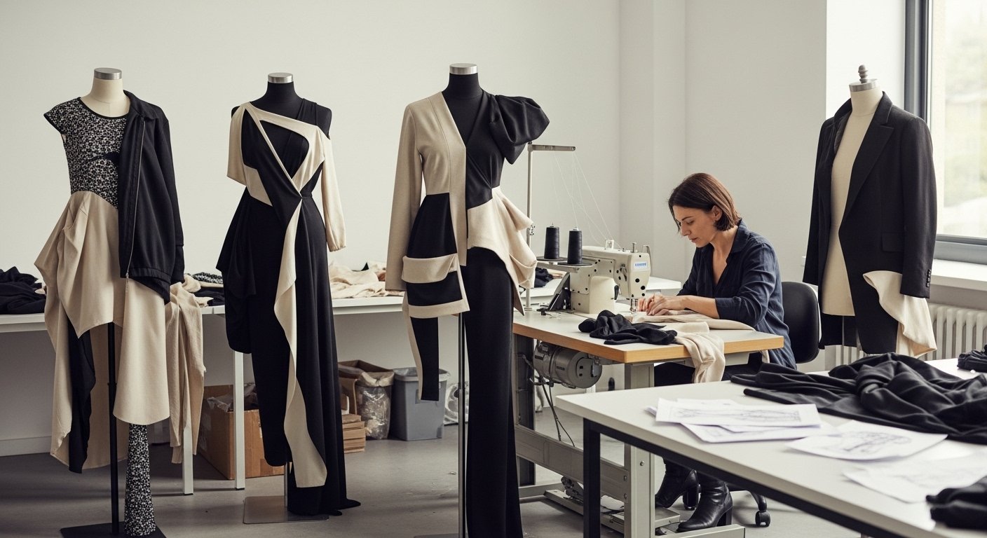 Пошив одежды опытного производства дизайнерского фасона