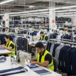 Швейная фабрика производства одежды под брендом для мужчин