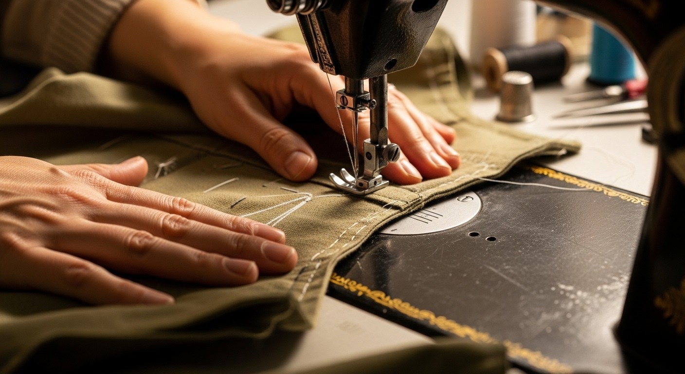 Пошив одежды опытного производства из хлопка