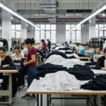 Швейная фабрика производства одежды под брендом для женщин