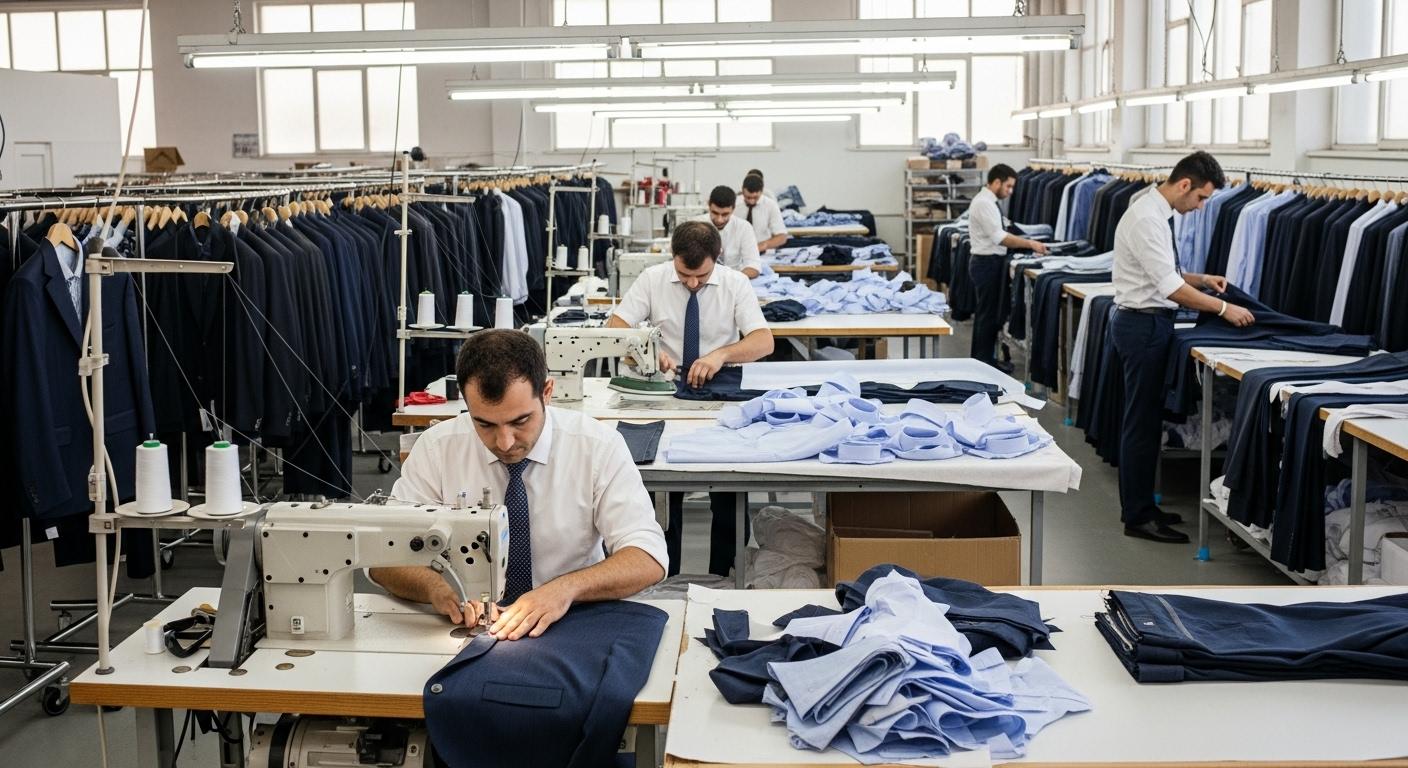 Производство мужской одежды