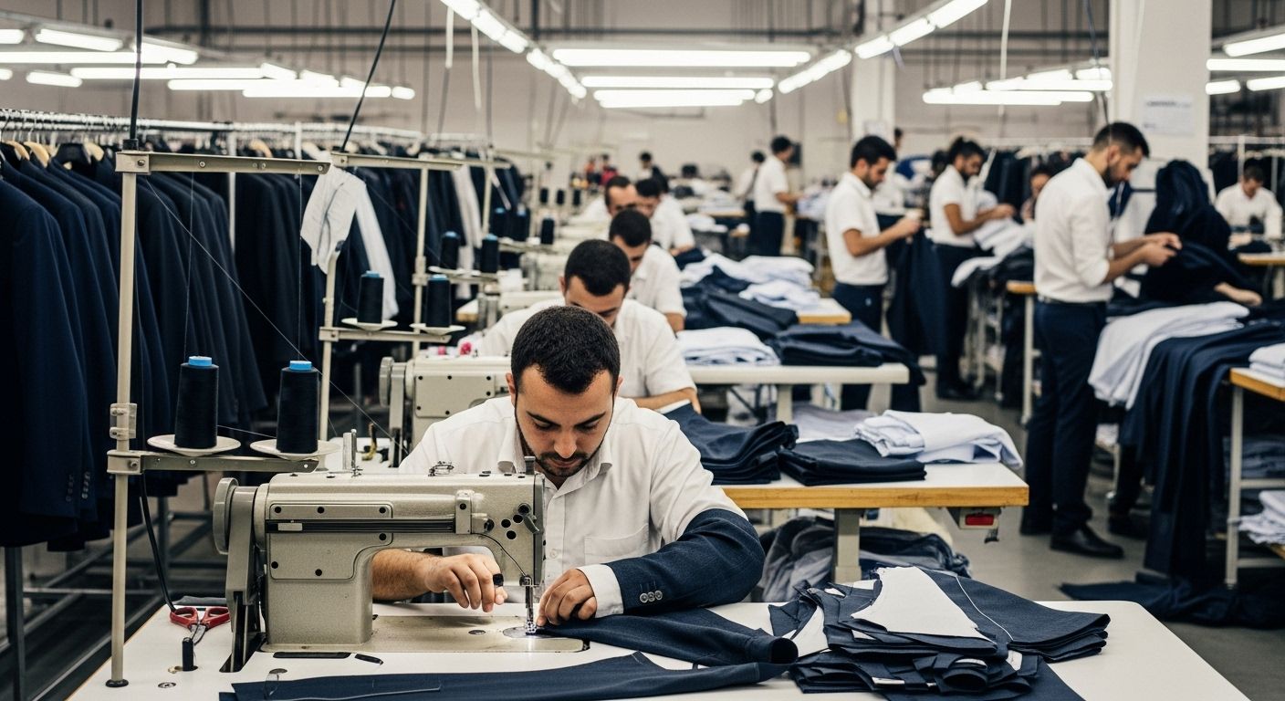 Производство мужской одежды