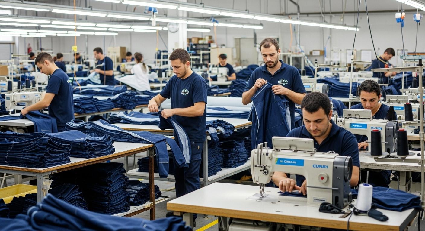 Производство рабочей спецодежды