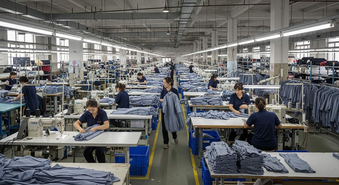 Швейная фабрика промышленного производства одежды с брендированием Производство брендированной одежды