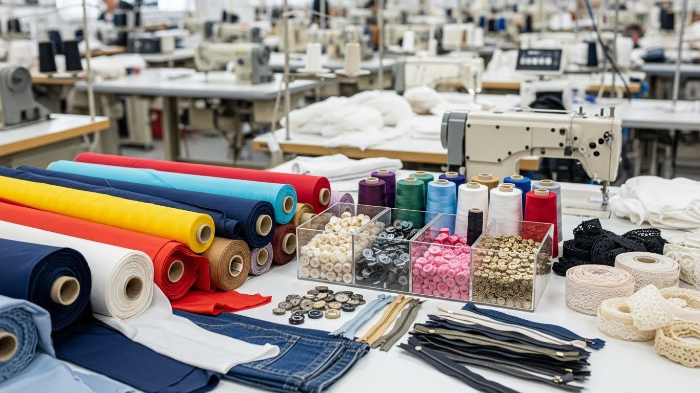 Швейное производство по материалам