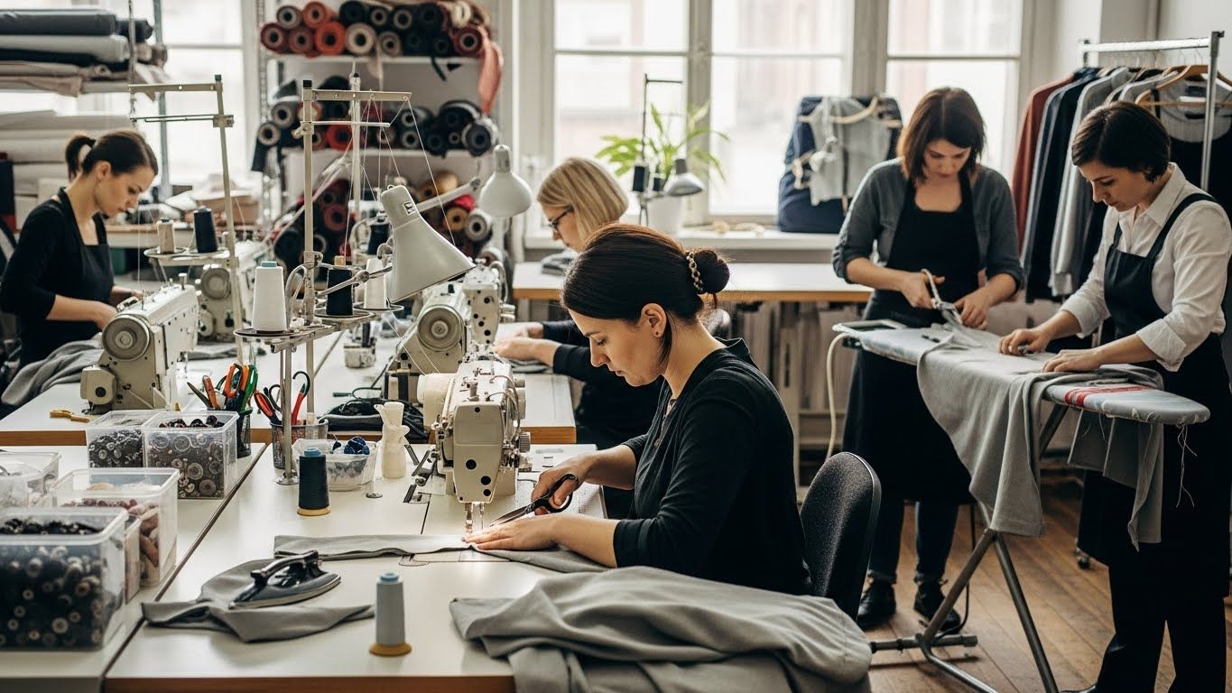 Производство ограниченных серий одежды Швейное производство малых партий