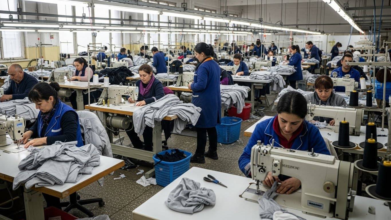 Швейная фабрика среднего класса