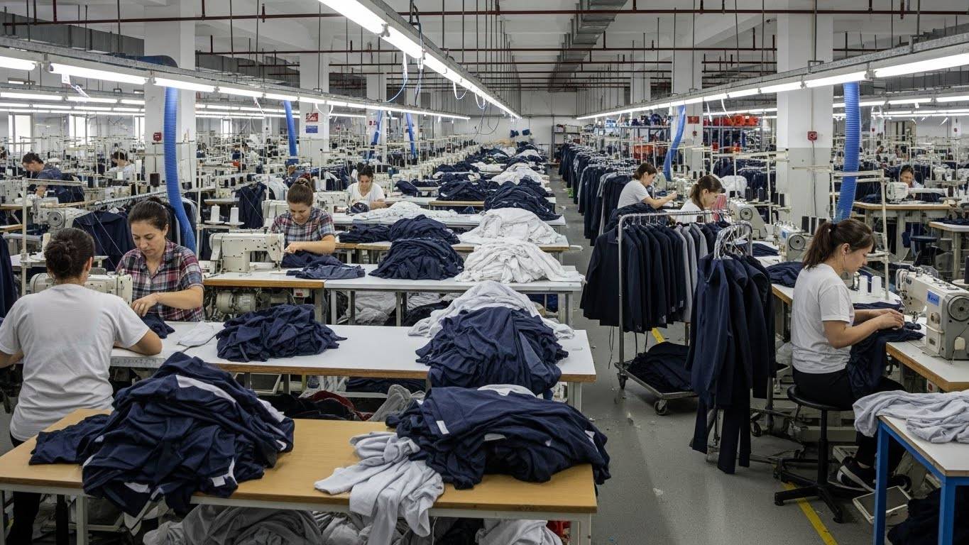 Швейная фабрика по масштабу производства
