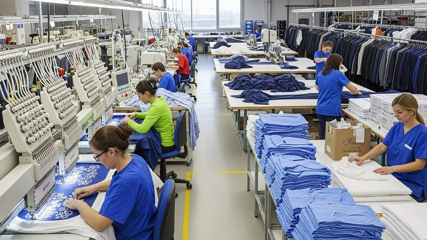 Швейное производство по отраслям применения