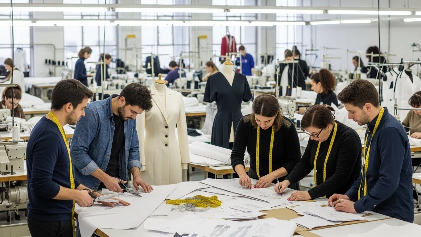 Швейное производство с разработкой лекал