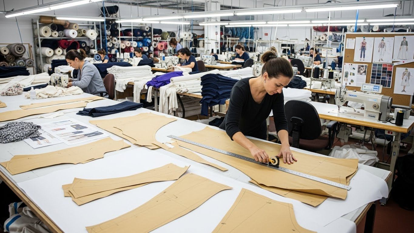Швейное производство с разработкой лекал