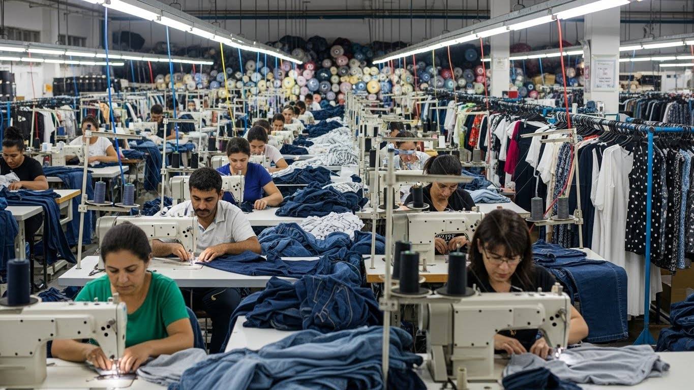 Швейная фабрика серийного пошива одежды